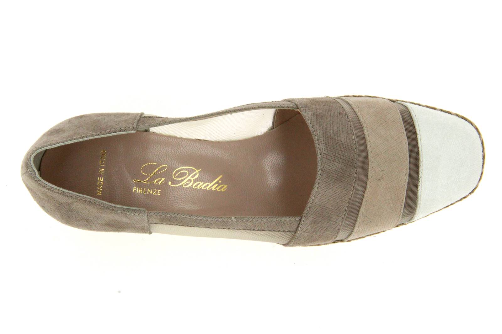 La Badia Slipper CARTIZZE TECNO BEIGE (40½)