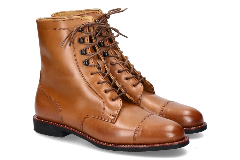 Ludwig Reiter Schnürstiefelette MARY POPPINS PATINA CALF COGNAC (40) Ludwig Reiter Schnürstiefelette MARY POPPINS PATINA CALF COGNAC (40)