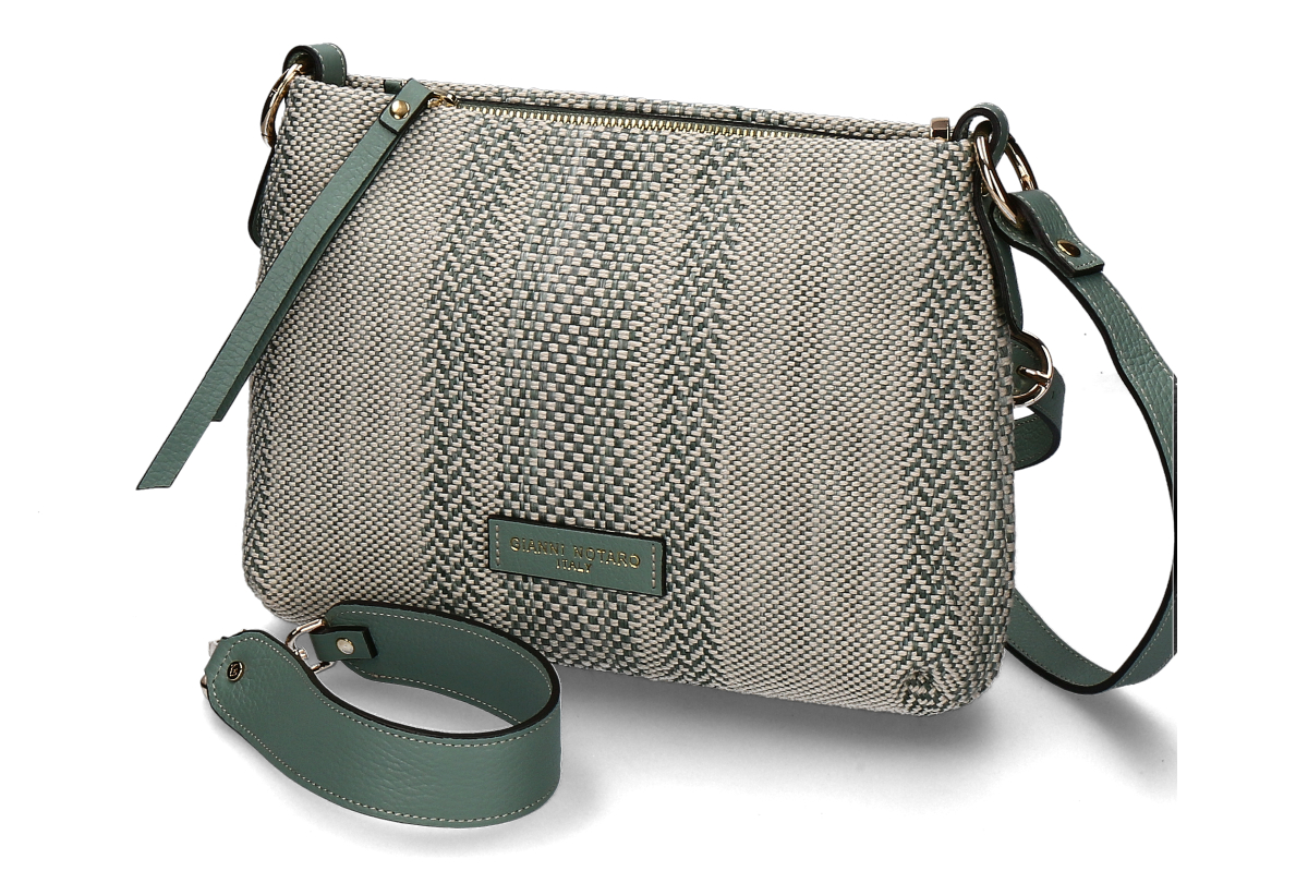 Gianni Notaro Handtasche- mint/ grün