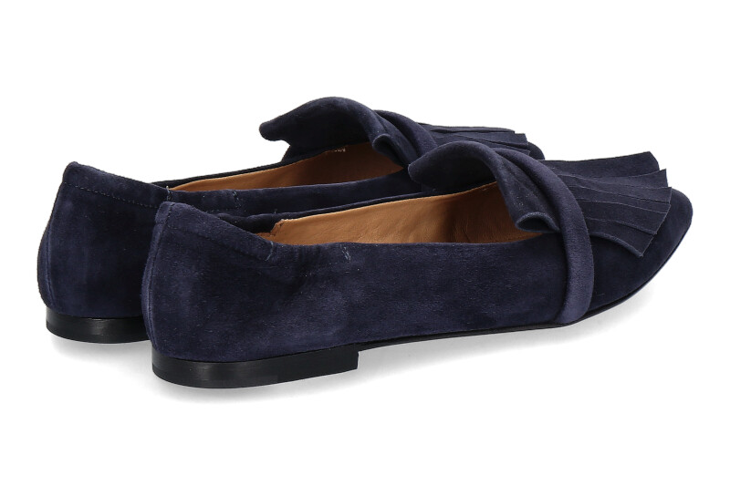 Pomme D'Or Slipper GRACE CAMOSCIO NAVY (38½)