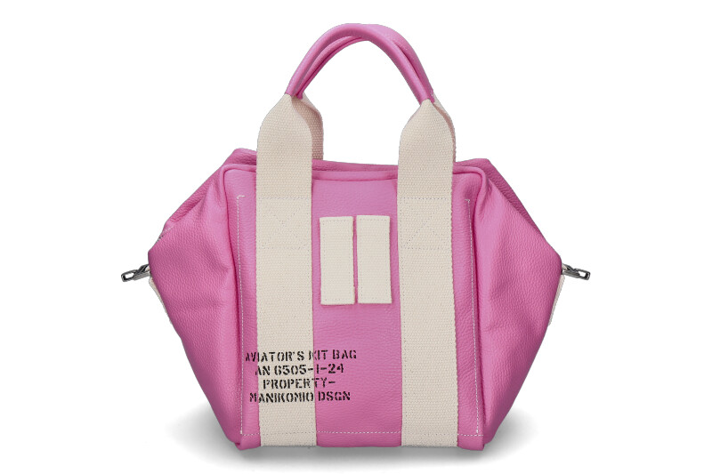 Manikomio Design Tasche ICON 24 LEATHER- pink