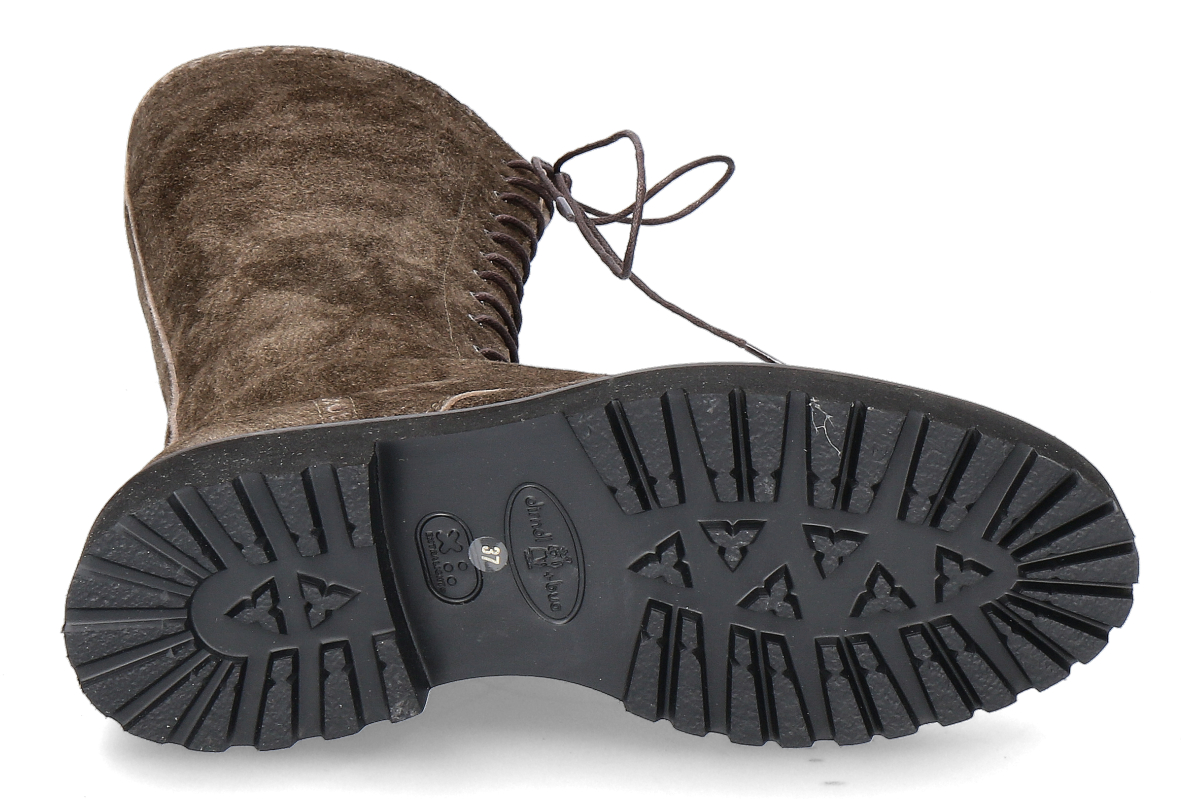 dirndl bua Schnürstiefel ANTIKBOCK VELOURS- coffee_256300014_6