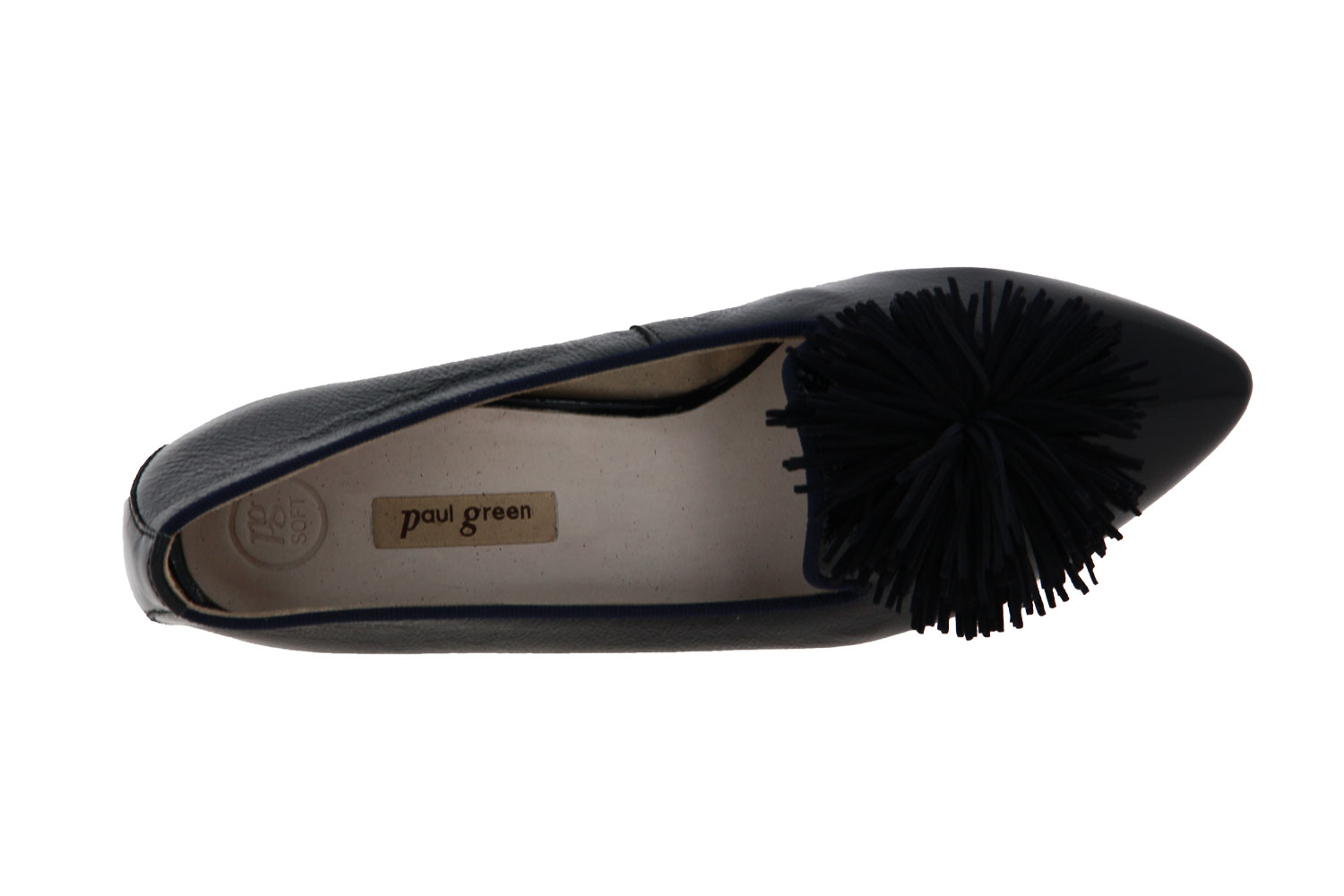 Paul Green Slipper KNAUTSCHLACK SAMTZIEGE OCEAN (37 )