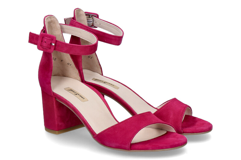 Paul Green Sandalette SAMTZIEGE FUXIA Paul Green Sandalette SAMTZIEGE FUXIA