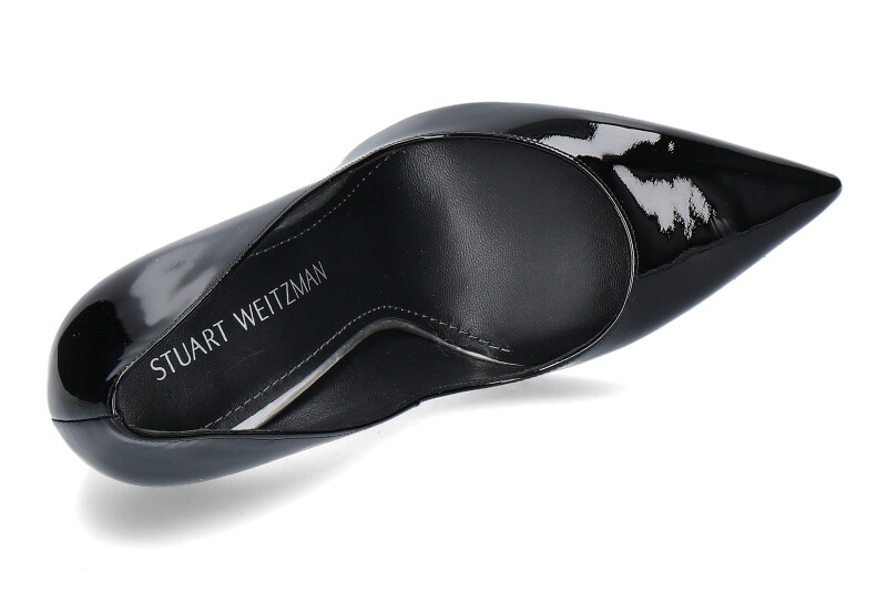 Stuart Weitzman Pumps CURVIA BLACK PATENT (38½)