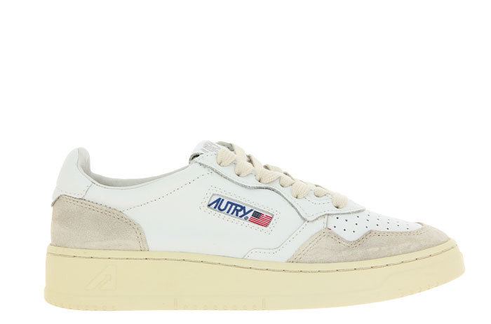Autry Sneaker LS33 LOW LEATHER SUEDE WHITE