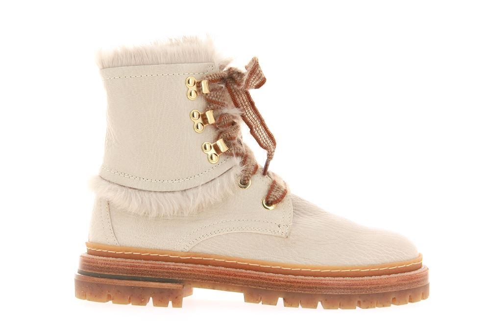 Attilio Giusti Leombruni Stiefelette gefüttert LEDER ICE OFFWHITE (36)