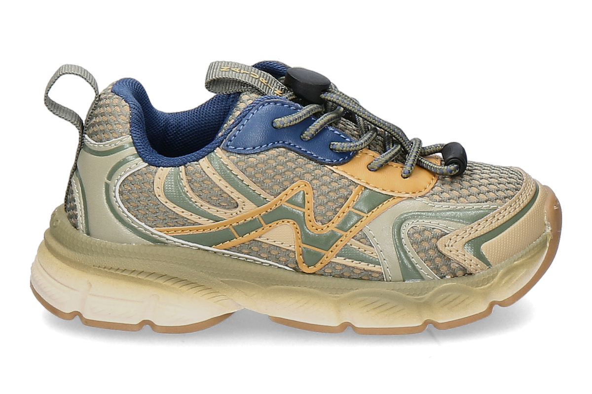 Naturino Jungen- Sneaker WAVE- grün/ blau