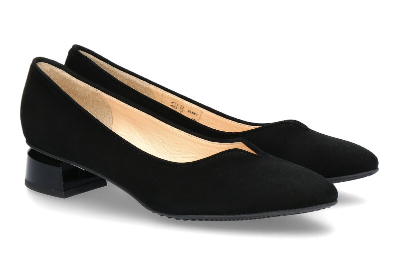Brunate Pumps BIBA CAMOSCIO NERO (37½)