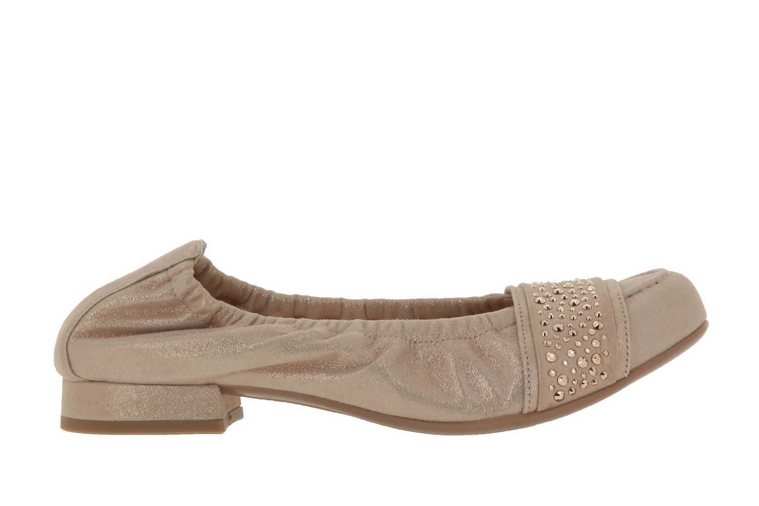Hassia Ballerina BOLOGNA WEITE-G LEDER ROSE (37 )