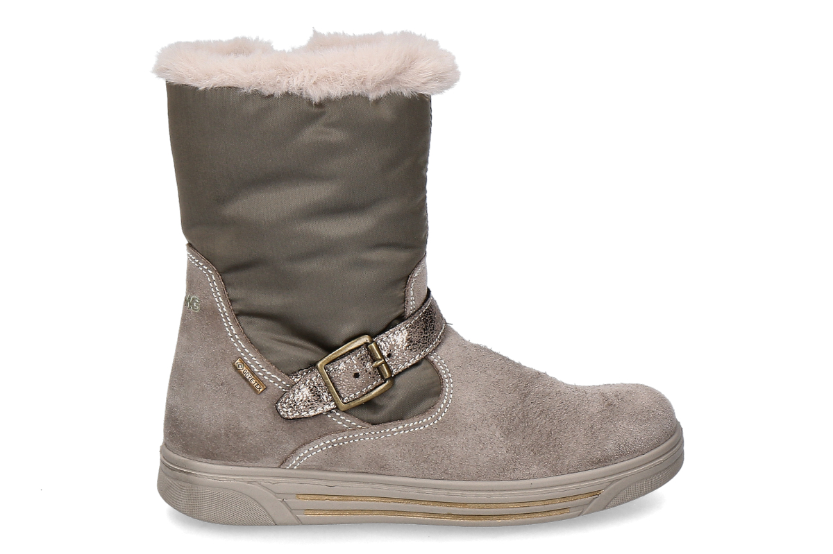 Primigi Mädchen- Stiefel HULA GTX gefüttert- marmotta pietra/ grau