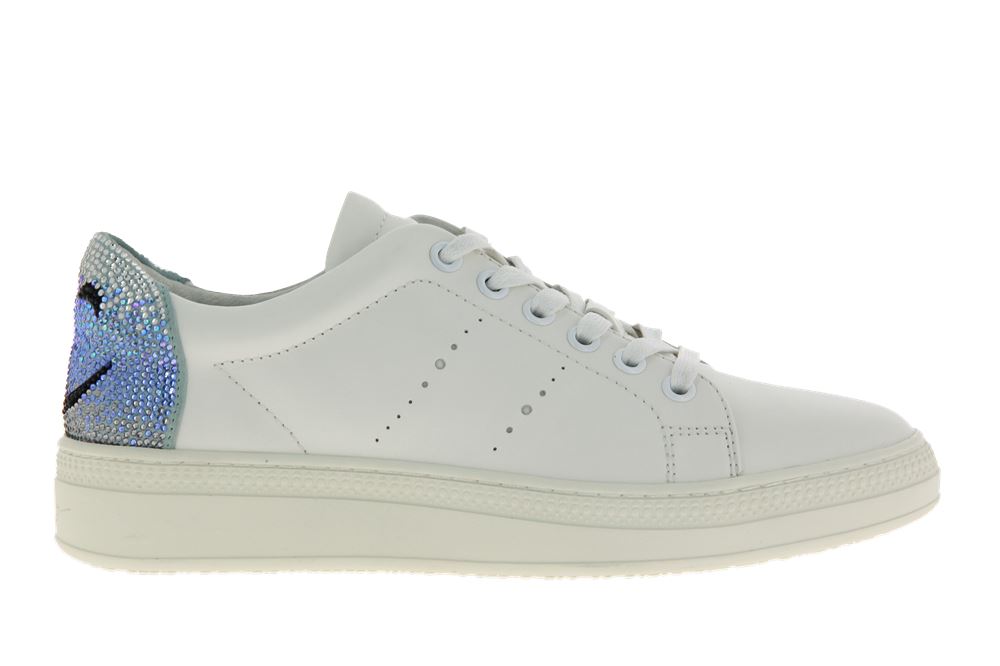 Lola Cruz Sneaker SMILEY BIANCO CELESTE  (37 )