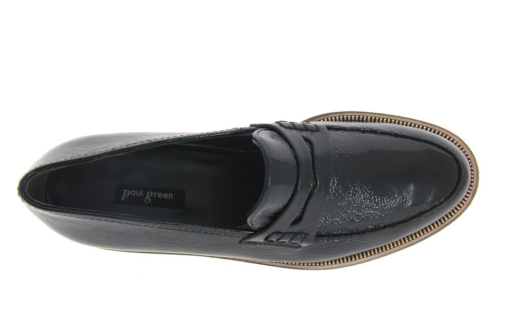 Paul Green Slipper KNAUTSCHLACK SCHWARZ (36)