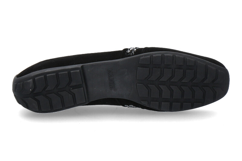 Mania Slipper CAMOSICO NERO SWAROVSKI (38)