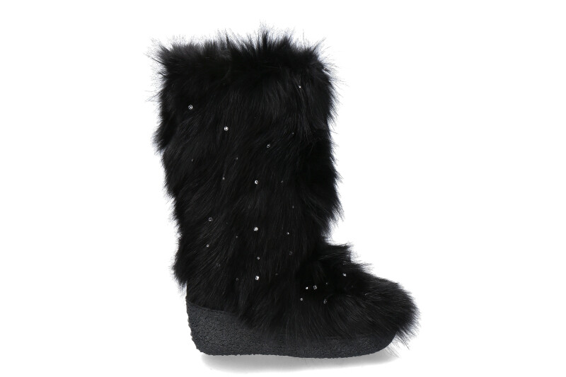 Diavolezza Fellstiefel FOX BLACK SWAROVSKI (37 )