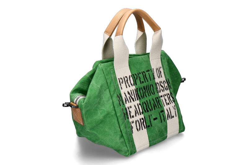 Manikomio Design Tasche LADY24 COTTON- olanda garden green Manikomio Design Tasche LADY24 COTTON- olanda garden green