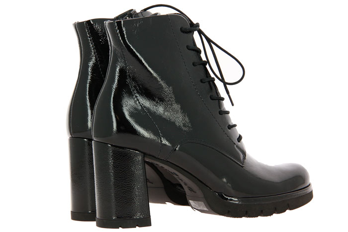 Paul Green Stiefelette KNAUTSCHLACK SCHWARZ (37 )