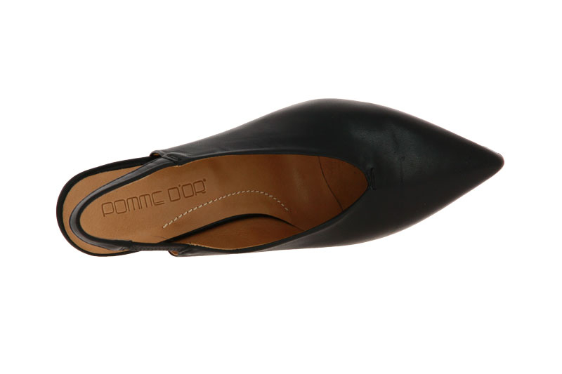 Pomme D`Or Slingpumps GLOVE NERO CUOIO NERO (37½) Pomme D`Or Slingpumps GLOVE NERO CUOIO NERO (37½)