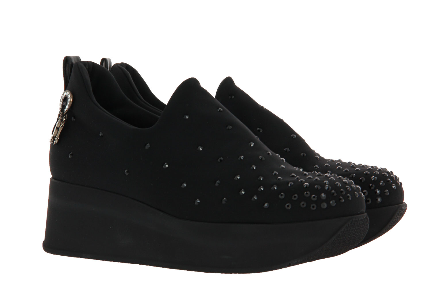 Fernando Pensato Plateau-Slipper STRETCH NICOLE NERO (41) Fernando Pensato Plateau-Slipper STRETCH NICOLE NERO (41)