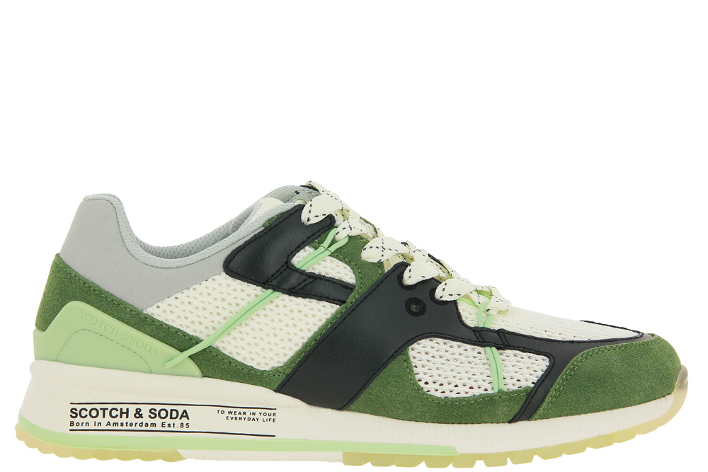 Scotch & Soda Sneaker VIVEX SYNTHETIK SUEDE GREEN MULTI