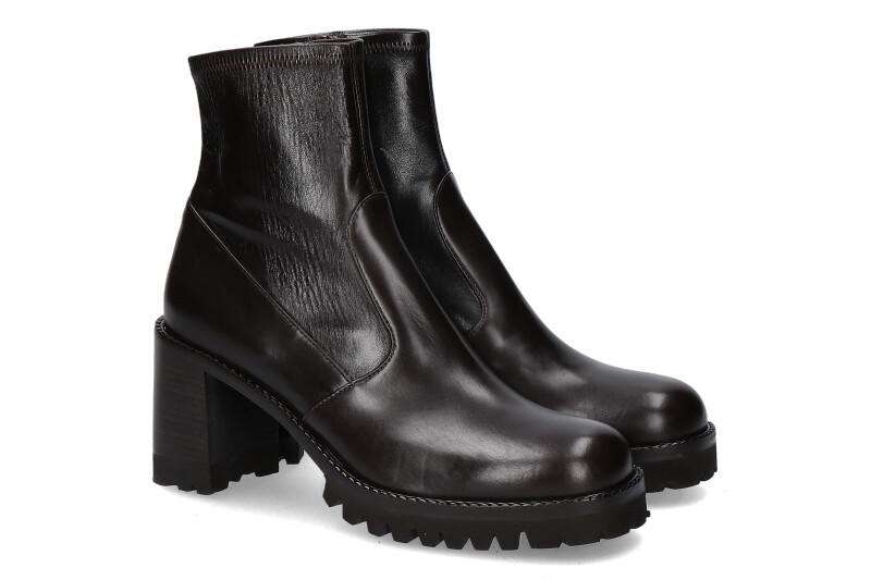 Truman's Stiefelette VITELLO T. MORO STRETCH- dunkelbraun