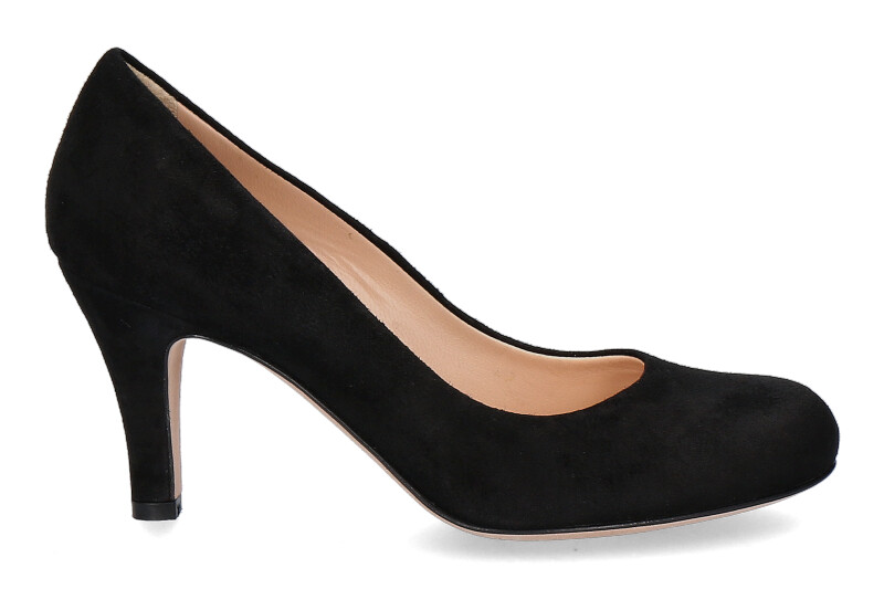 Unützer Pumps CALZATURE DONNA CAMOSCIO VELUKID NERO (39½)