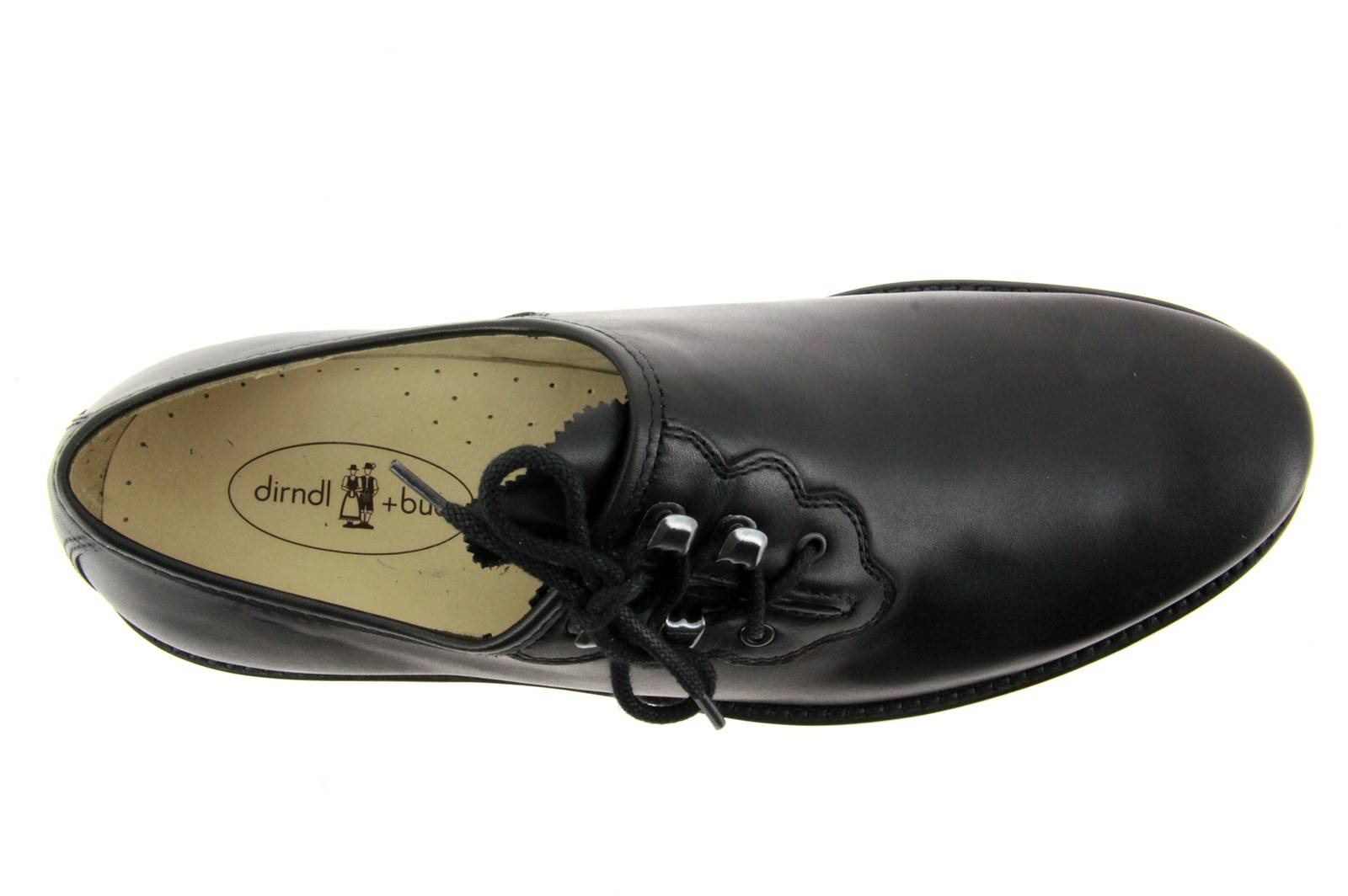 Dirndl und Bua Trachtenschuh SOFTY BLACK (42)