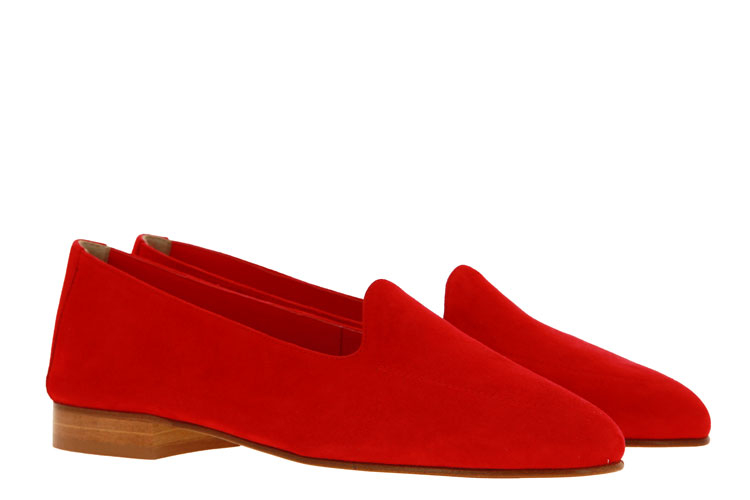 ScarpaRossa Slipper BENITO CAMOSCIO ROSSO (36)
