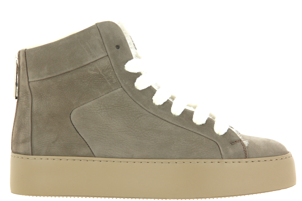 Camerlengo Sneaker High gefüttert MORBIDONE FANGO GOMMA CASSETTA TAUPE 