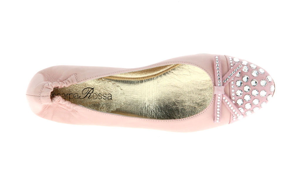 ScarpaRossa Ballerina CAMOSCIO GRACE ALASKA CRYSTAL (39½) ScarpaRossa Ballerina CAMOSCIO GRACE ALASKA CRYSTAL (39½)