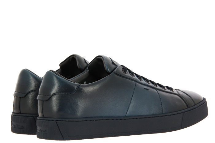 Santoni Sneaker NAPPA BLU (42)