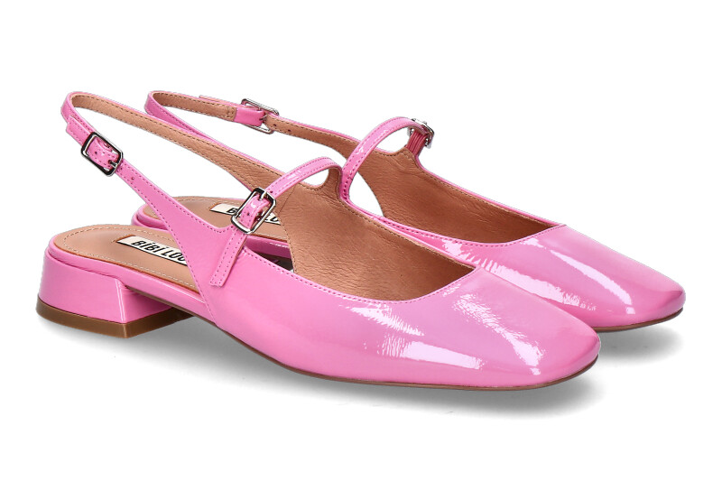 Bibi Lou Slingpumps PEND Lack Pink