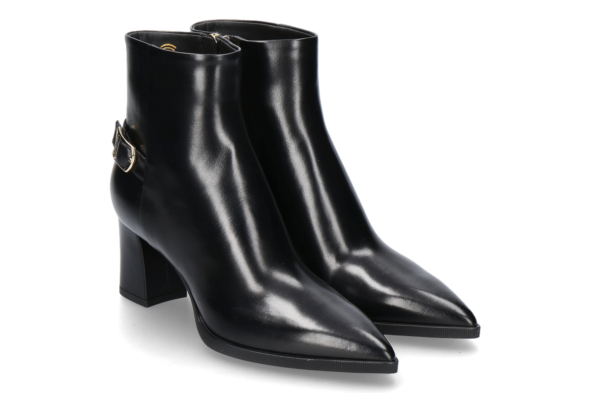 Santoni Damen- Stiefelette ELLY- schwarz/ black