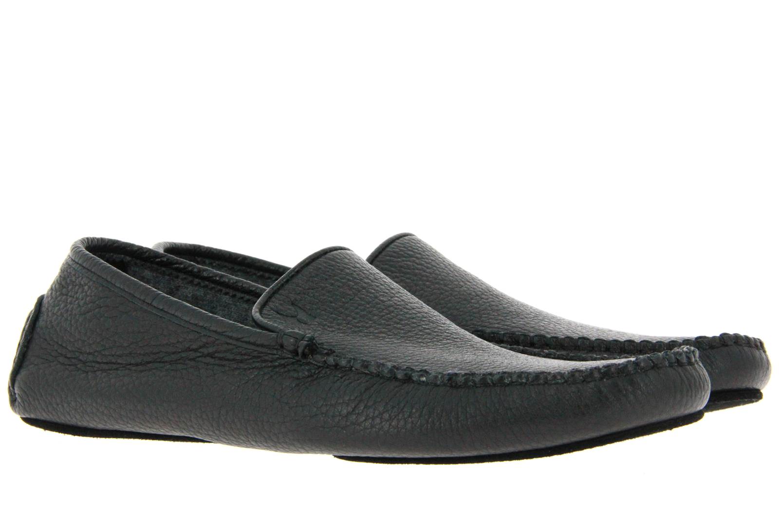 Moreschi Hausschuh LAPPONIA CERVO NERO CASHMERE (40)