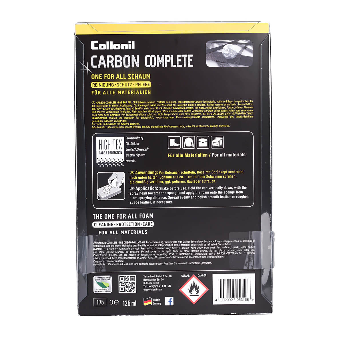 Collonil Imprägnier Schaum CARBON Complete