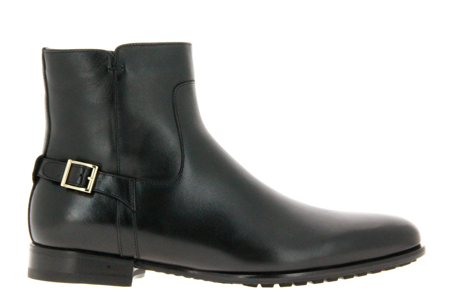 Santoni Stiefelette gefüttert NAPPA NERO (43) Santoni Stiefelette gefüttert NAPPA NERO (43)