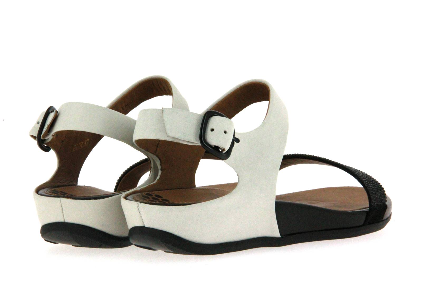 Fitflop Sandale BANDA MICRO CRYSTAL BLACK WHITE (42)