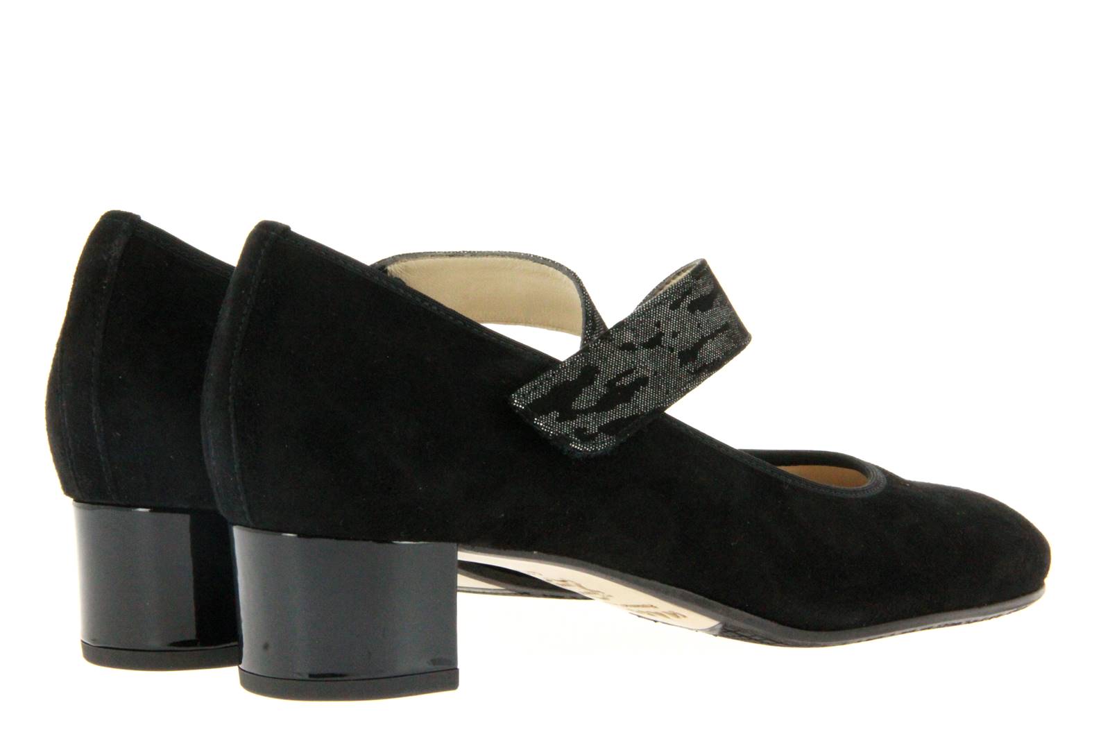 Hassia Pumps VERONA SAMTZIEGE BLACK (42)