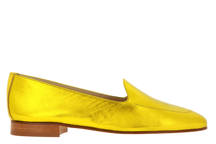 ScarpaRossa Slipper BENITO LAMINATO GIALLO (39½)