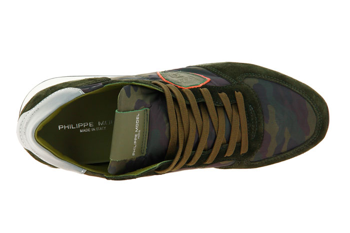 Philippe Model Sneaker TROPEZ CAMOUFLAGE MILITARE (44)