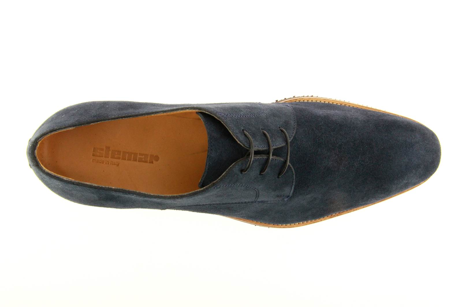 Stemar by Moreschi Schnürer CAMOSCIO BLU (43½)