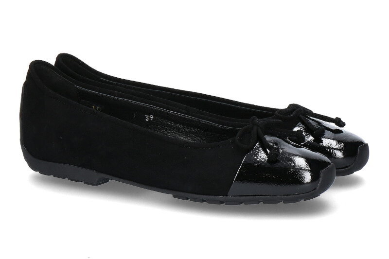 Mania Ballerina PIUMA NERO CAMOSCIO NERO (40)