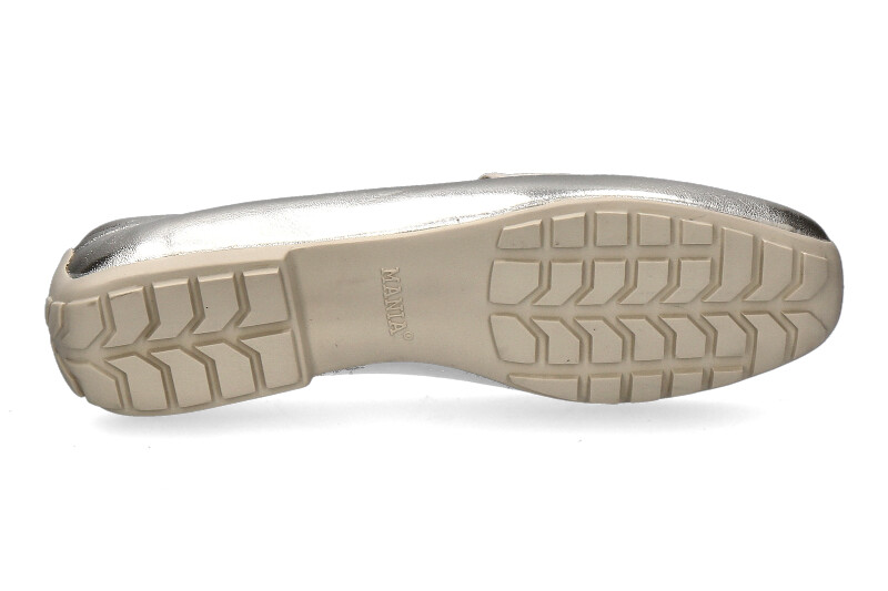 Mania Slipper NAPPA PLATINO CAMOSCIO PLATINO (40½)