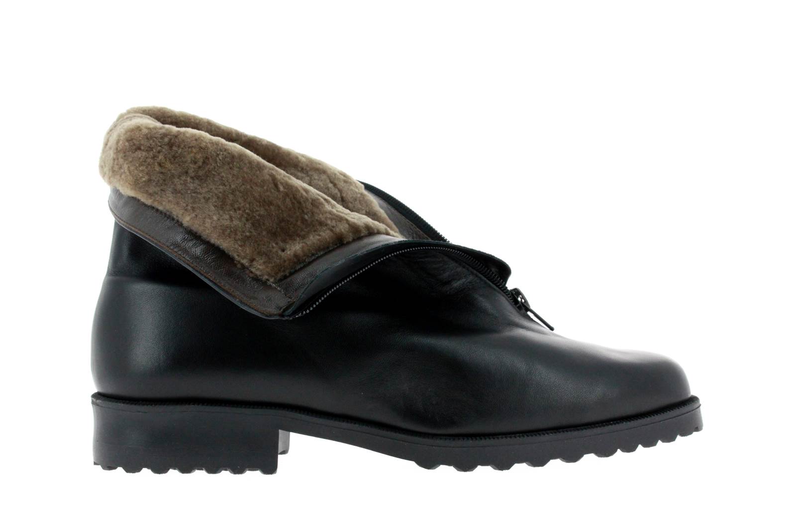 Brunate Stiefelette gefüttert DANY NAPPA NERO ZIP (40½) Brunate Stiefelette gefüttert DANY NAPPA NERO ZIP (40½)