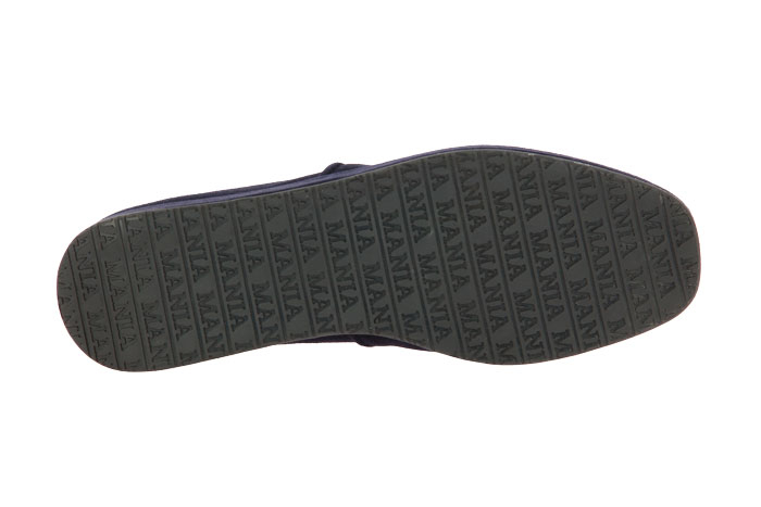 Mania Plateauslipper VELOUR BLU (37 )