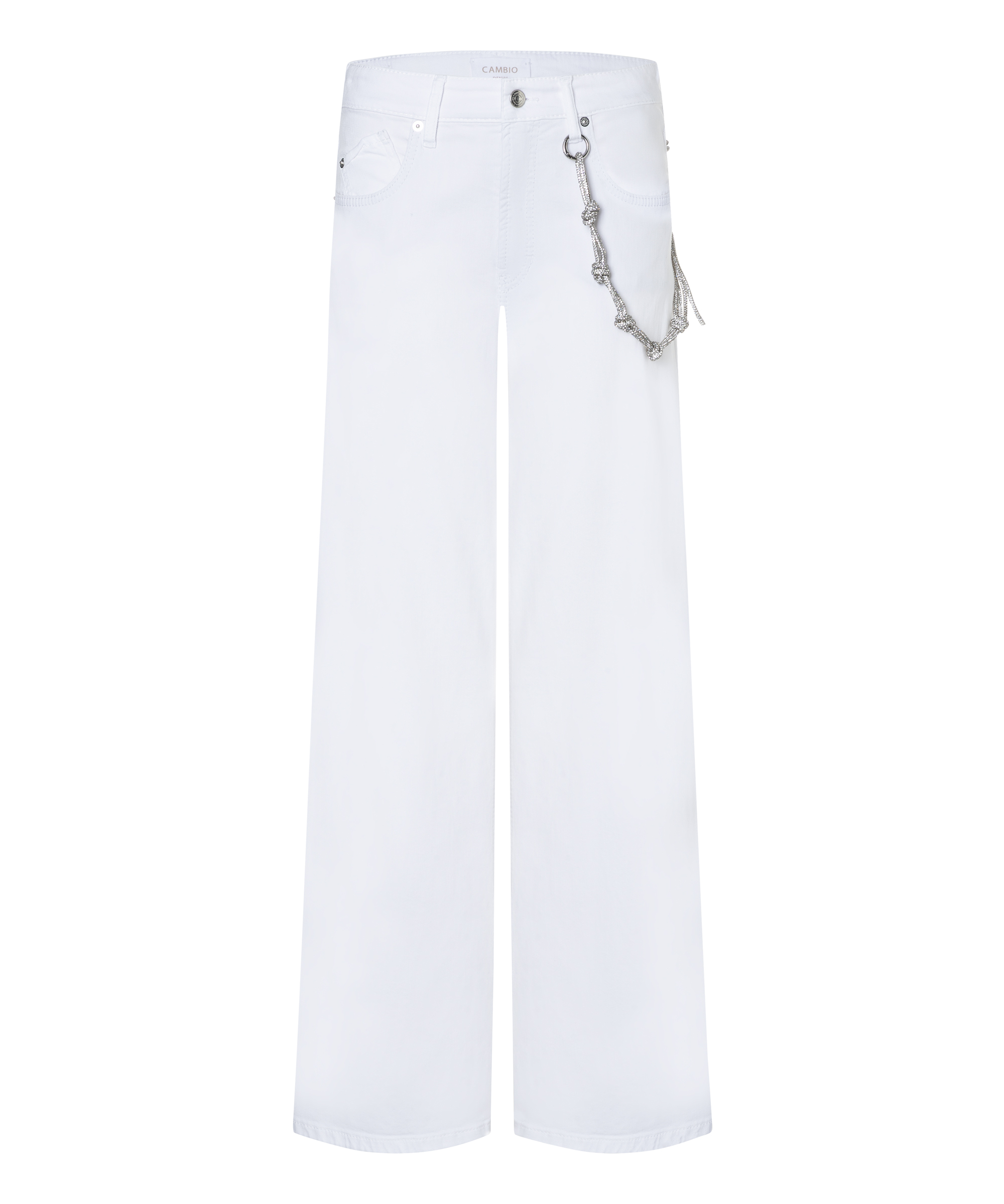 Cambio Baggy-Fit Jeans FRESH- weiß/ white