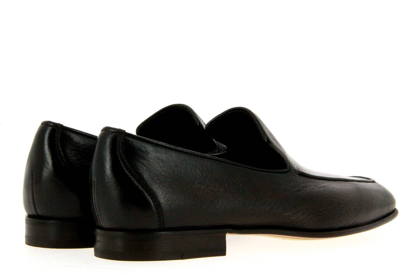 Santoni Slipper LEAHTER DARK BROWN (41)