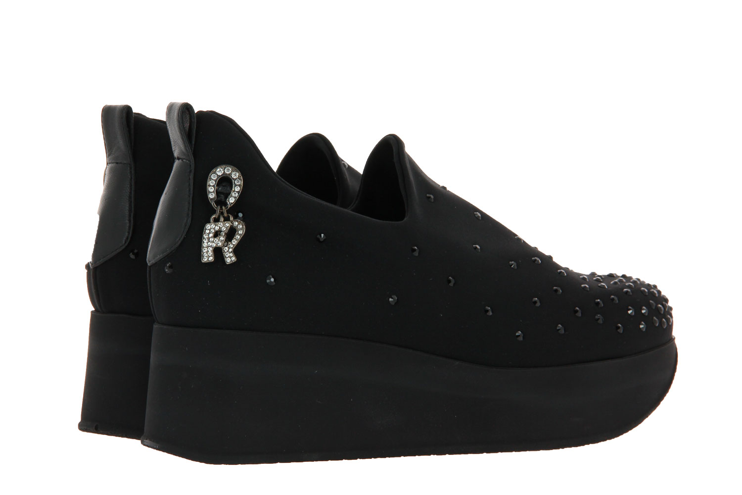 Fernando Pensato Plateau-Slipper STRETCH NICOLE NERO (41) Fernando Pensato Plateau-Slipper STRETCH NICOLE NERO (41)