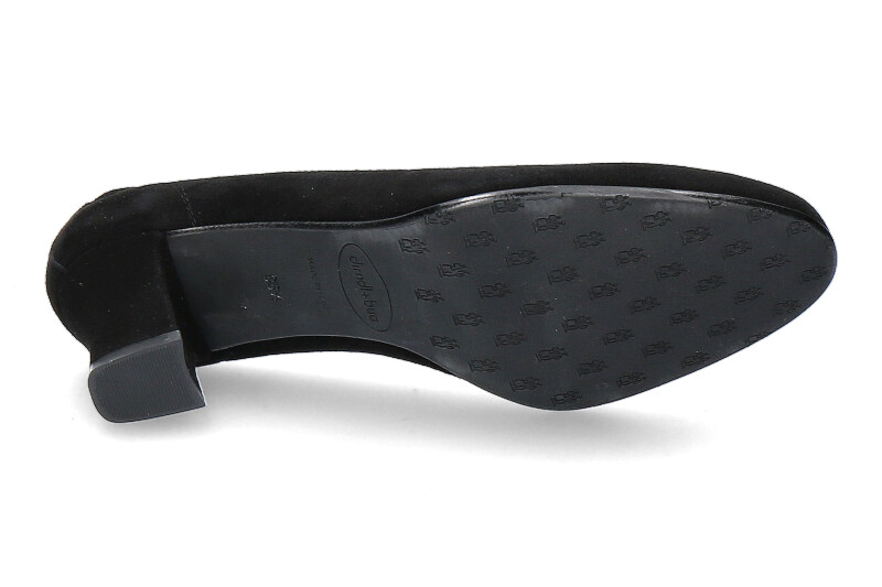 Dirndl + Bua Pumps ZIEGENVELOUR SCHWARZ (39½)