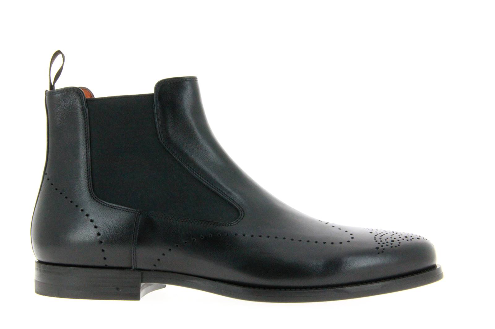 Santoni Chelsea Boot CALF NERO (40½)